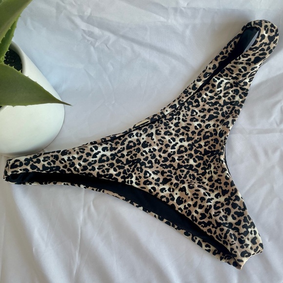 Cheetah Print Bikini Bottoms - Picture 1 of 2